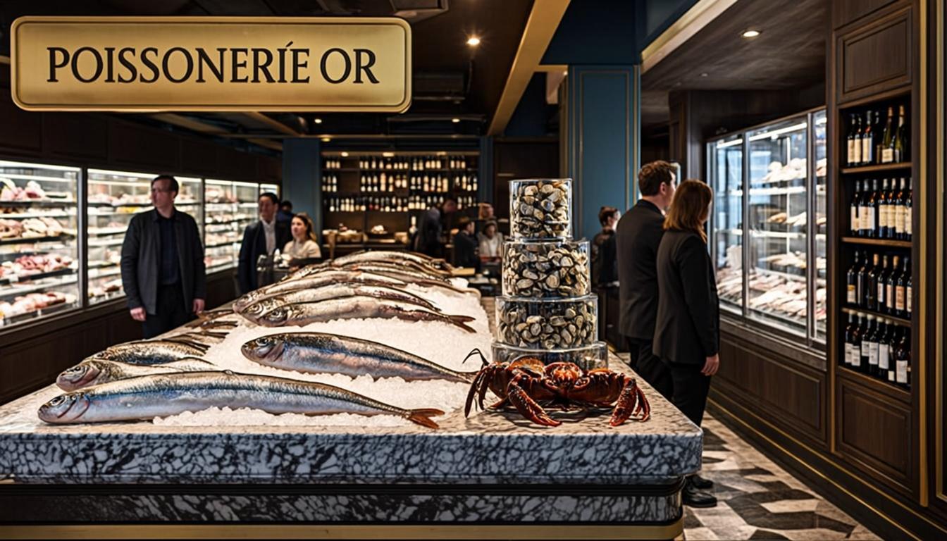 Supermarché Poissonnerie Or — chaîne internationale